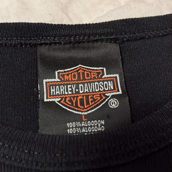 Retro Harley Ribbed Shirt - Picture 3 of 4